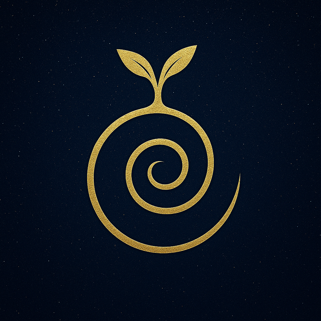 spiral seed logo about