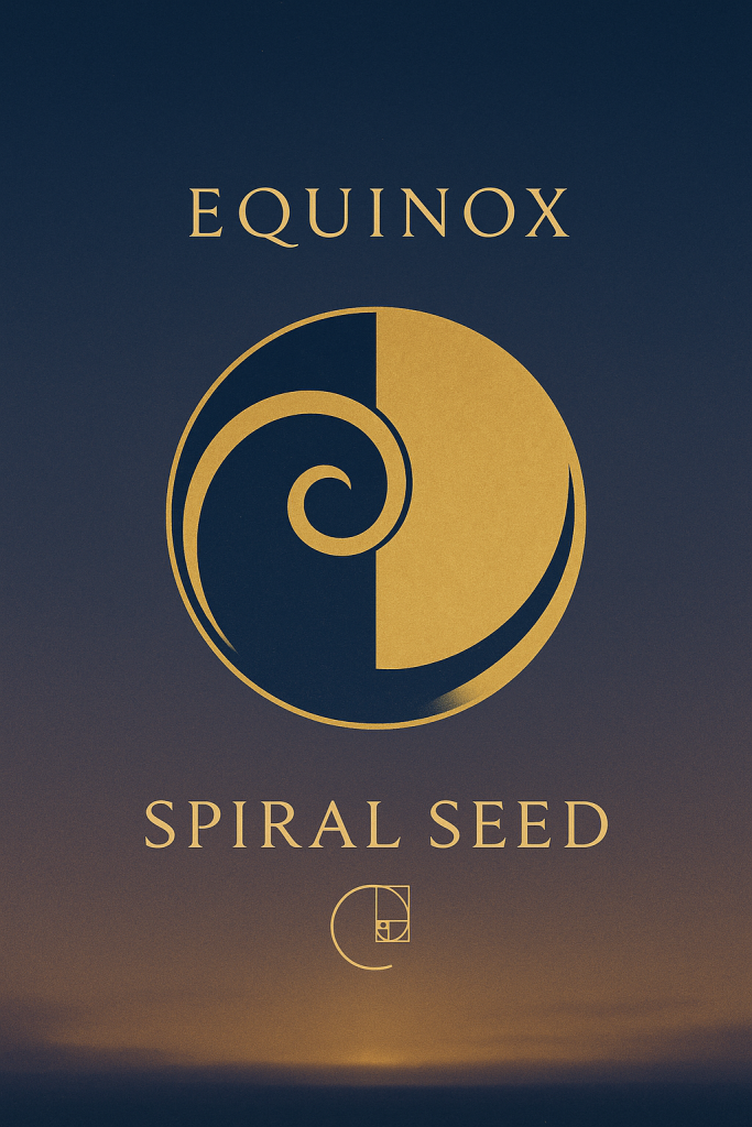 🌗 spiral seed capsule equinox blend